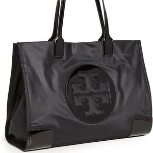 Tory Burch Ella patent tote